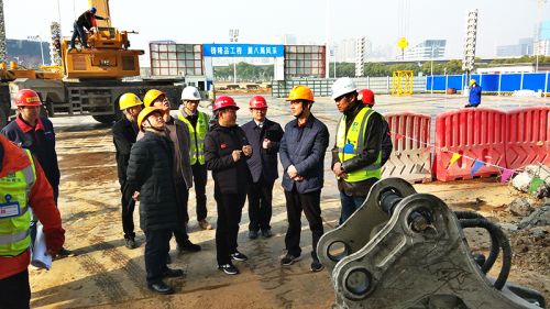 区建设局调研九游体育军运会场馆建设