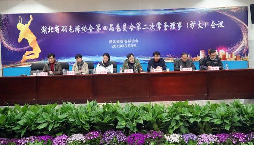 省羽协常务理事会议在九游体育召开</br>赵芸蕾韩爱萍参加会议