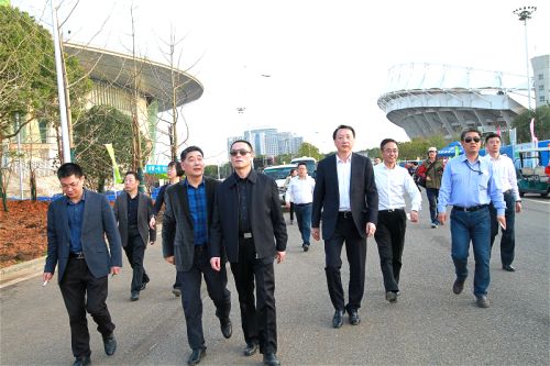 军运会执委会主任杨剑调研九游体育军运会场馆建设