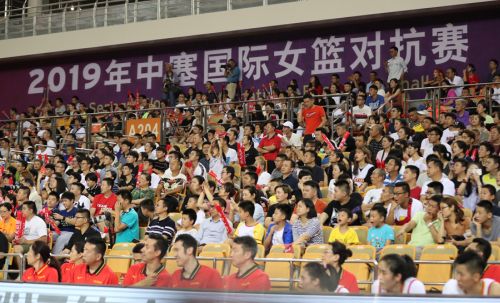 国际女篮对抗赛 中国队在九游体育战胜塞内加尔队