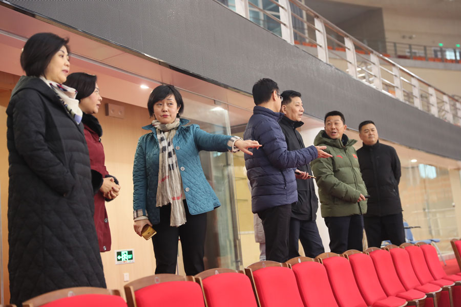 刘誓保考察九游体育 要求加强场馆赛后利用(图4)