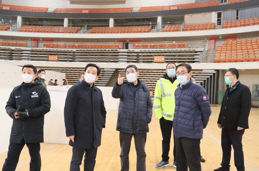日夜赶织生命之网 九游体育“方舱医院”建设完成 彭浩要求同时间赛跑与病魔较量(图9)