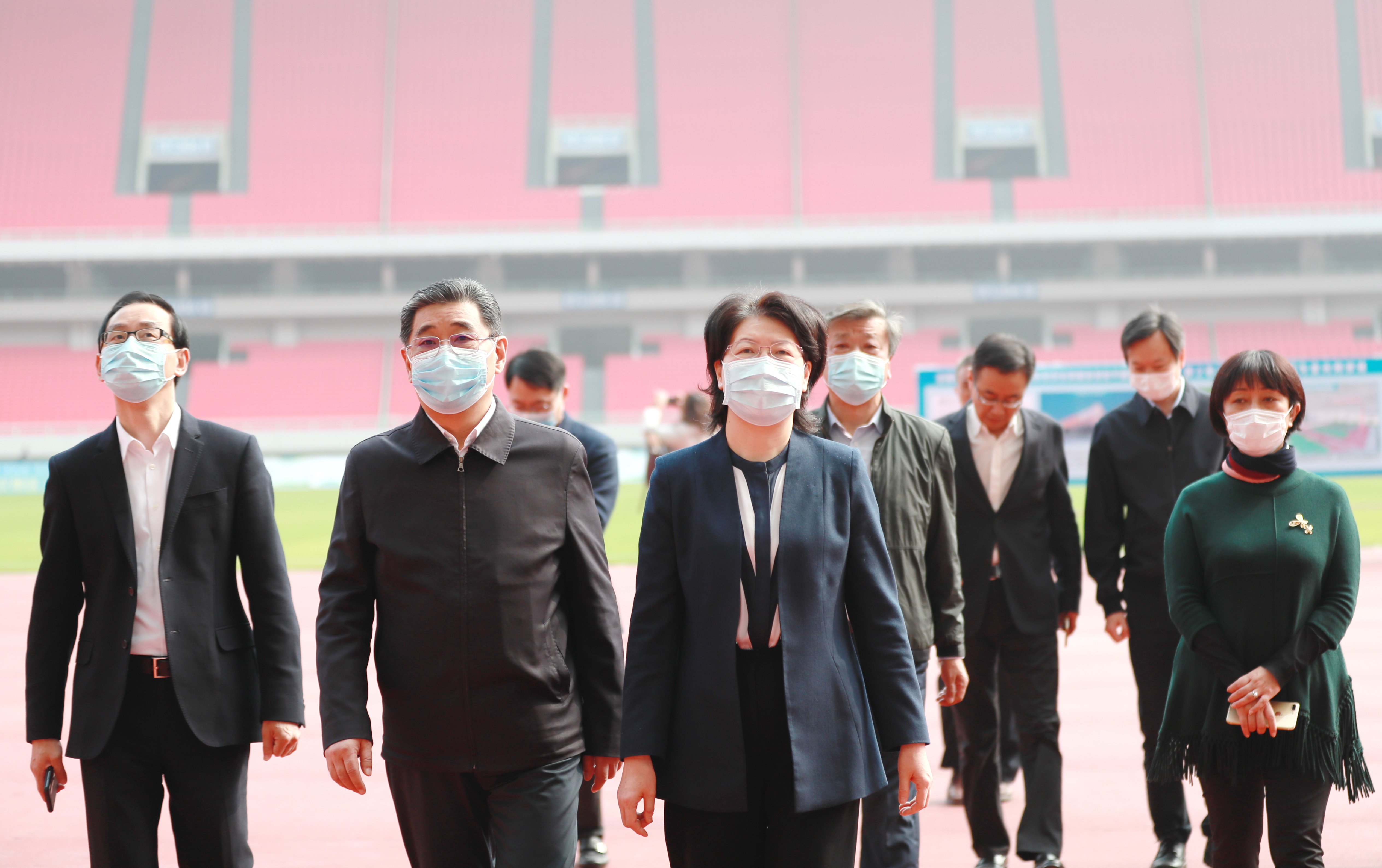 副省长肖菊华来公司调研：九游体育在做好军运会“后半篇文章”中具有标杆意义