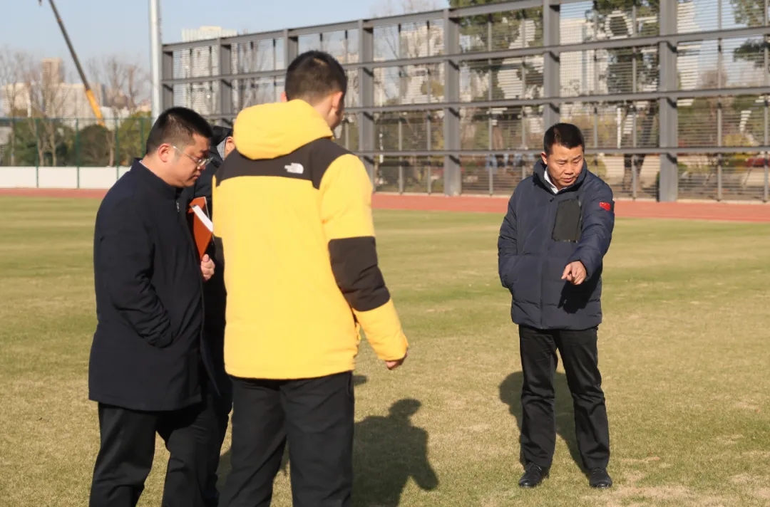 公司领导检查军运会赛后利用项目建设(图3)